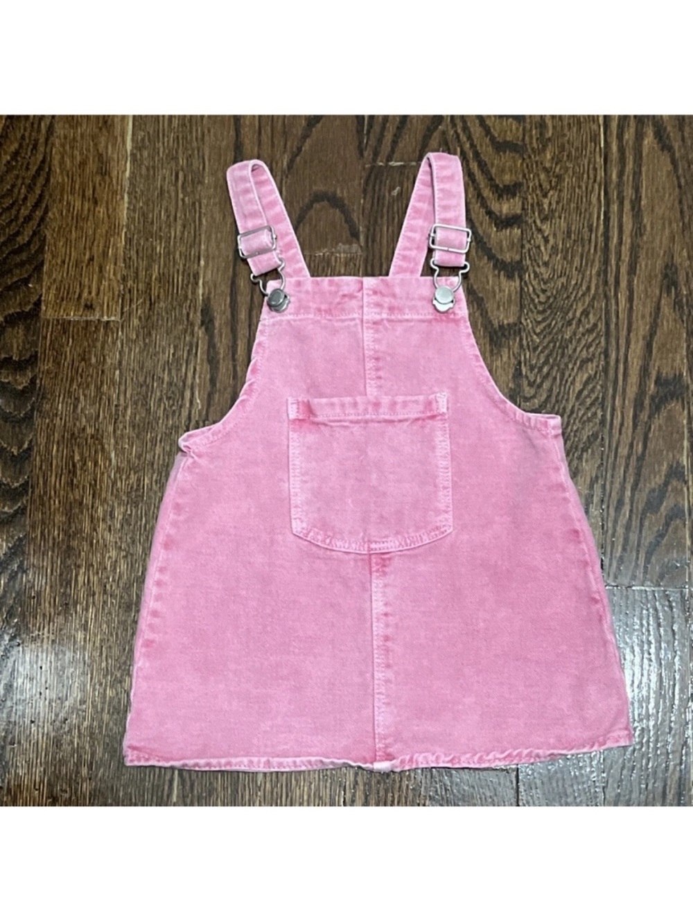 Zara Pink Corduroy Overall Skirt